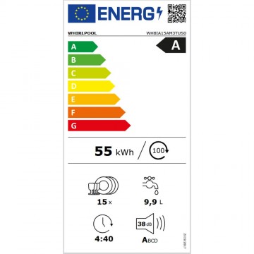 Whirlpool WH8IA15AM3TUS0 Εντοιχιζόμενο Πλυντήριο Πιάτων για 15 Σερβίτσια Π60xY82εκ. Whirlpool WH8IA15AM3TUS0 Εντοιχιζόμενο Πλυντήριο Πιάτων για 15 Σερβίτσια Π60xY82εκ.